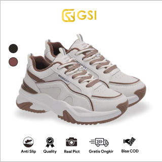 Sepatu Sneakers Wanita Casual Sport Olahraga Running Lari Cewek. Estimasi Harga Rp. 117.000,- s/d Rp. 119.000,-