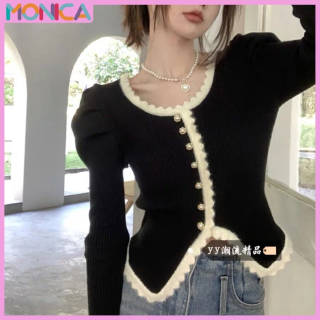 Atasan Wanita Lengan Panjang Flare Knit Premium. Estimasi Harga Rp. 116.000,- s/d Rp. 119.000,-