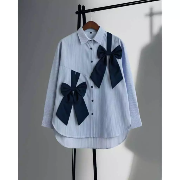 Renata Blouse Top Kemeja Wanita Korean Style. Estimasi Harga Rp. 52.000,- s/d Rp. 54.000,-