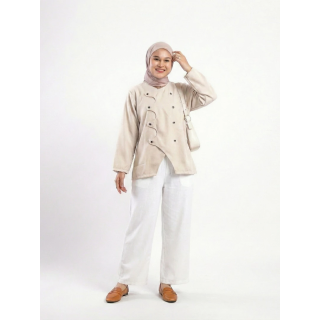 Ellona Long Sleeve top Blouse Atasan Wanita Lengan Panjang. Estimasi Harga Rp. 67.000,- s/d Rp. 75.000,-