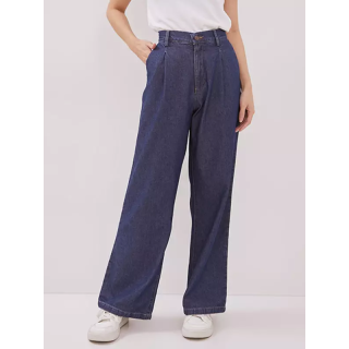 DUST  5.0 16 DUST Celana Drapey Denim Dalika Biru. Estimasi Harga Rp. 268.000,- s/d Rp. 270.000,-