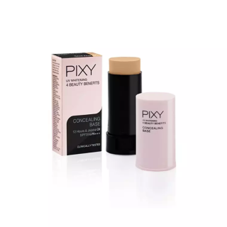 PIXY  4.8 19 Pixy 4 Beauty Benefits Concealing Base 01 Natural. Estimasi Harga Rp. 44.000,- s/d Rp. 46.000,-