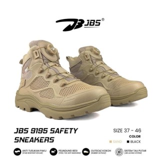 Sepatu Safety Outdoor Tactical Tali Putar 6 inch Anti Paku. Estimasi Harga Rp. 358.000 s/d Rp. 360.000,-