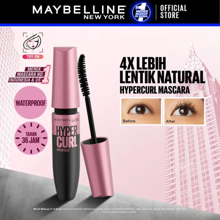 Maybelline Maskara. Estimasi Harga Rp. 86.000,- s/d Rp. 88.000,-