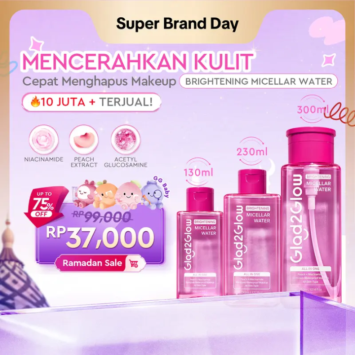 Brightbening Micelar. Estimasi Harga Rp. 29.000,- s/d Rp. 31.000,-